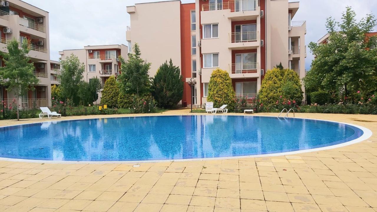 2 Zimmer Wohnung Sunny Beach Exterior foto